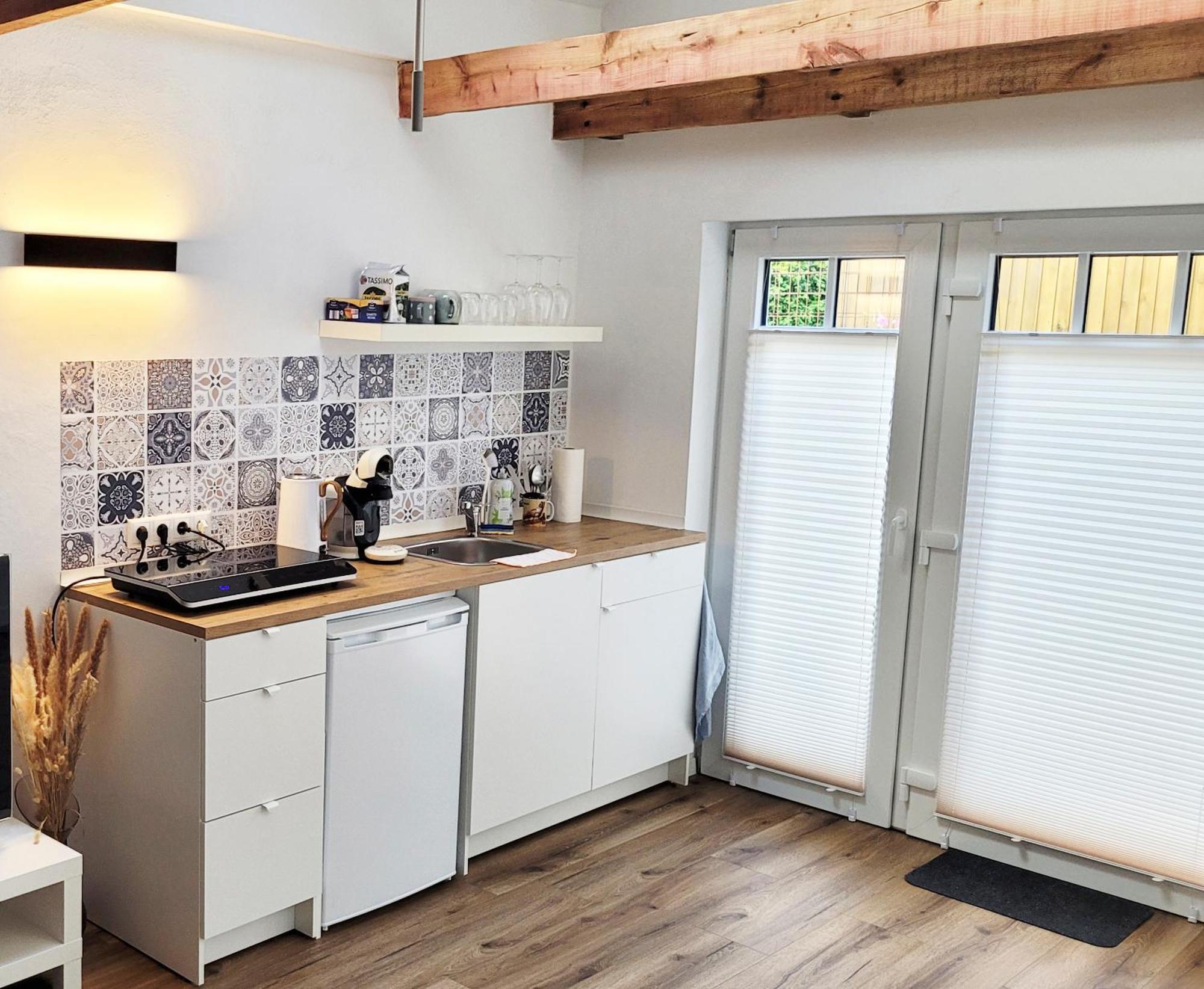 Modernes 1-Zimmer-Apartment Mit Galerie-Schlafkoje Im Skandinavischen Stil Ostenfeld  Екстериор снимка